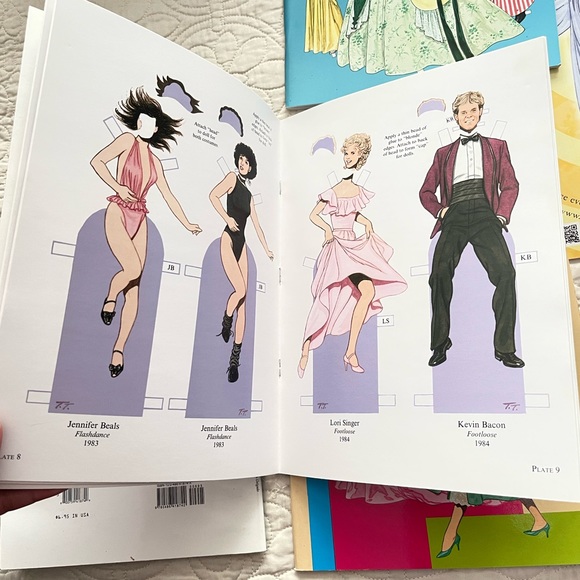 Tom Tierney Marie Antoinette, famous Movie, Vivien Leigh, Storybook Paper Dolls. - Picture 9 of 13